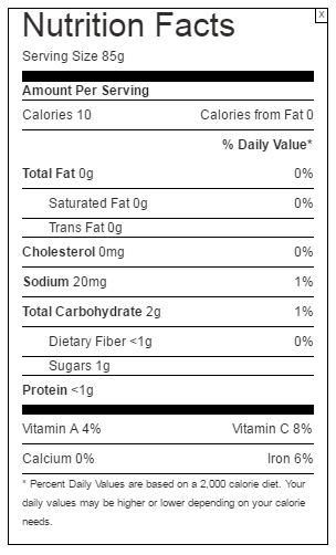 Nutrition Facts